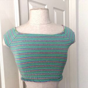 Purrr Melrose crop top